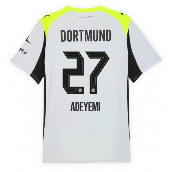 Billige Fotballdrakt Borussia Dortmund Karim Adeyemi #27 Replika Bortedrakt 2025-26 Kortermet